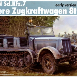 1/35 ドイツ軍 Sd.kfz.7 8tハーフトラック 初期型