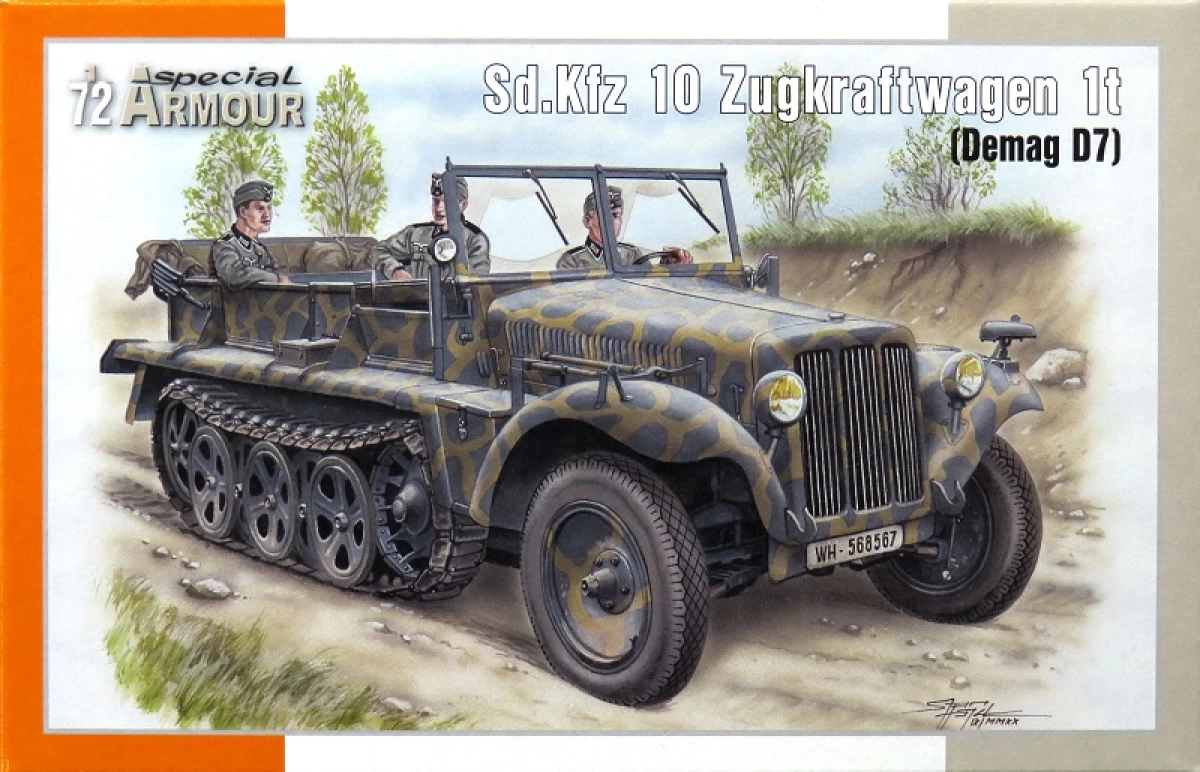 1/72 Sd.Kfz 10 デマーグ D7 1tハーフトラック