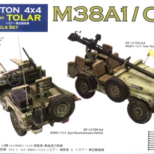 1/35 M38A1/CJ-5 SIYUR偵察車+ TOLAR無反動砲車 2両セット