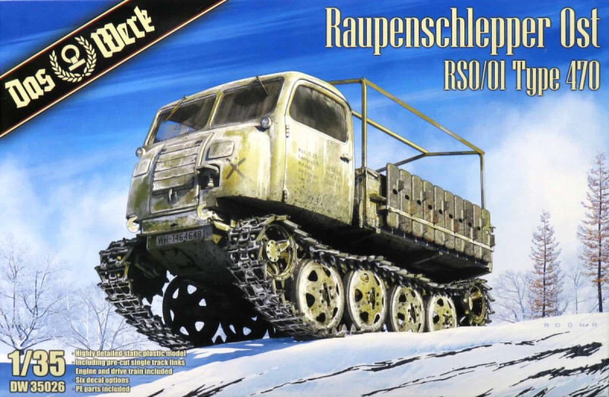 1/35 ラウペンシュレッパー Ost (RSO/01 タイプ470)