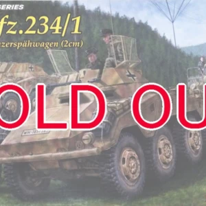 1/35 WW.IIドイツ軍 Sd.kfz.234/1 8輪重装甲偵察車 2cm砲搭載型