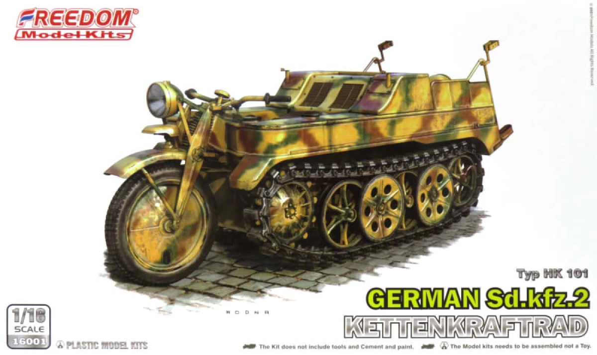 1/16 WW.II ドイツ軍 Sd.kfz.2 ケッテンクラート