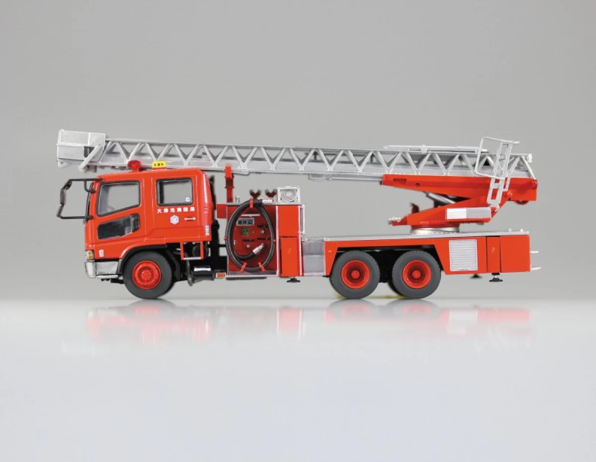1/72 はしご付き消防車(大津市消防局 東はしご1)