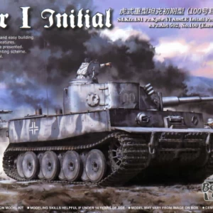 1/72 ティーガーI 極初期生産型 (第502重戦車大隊100号車)