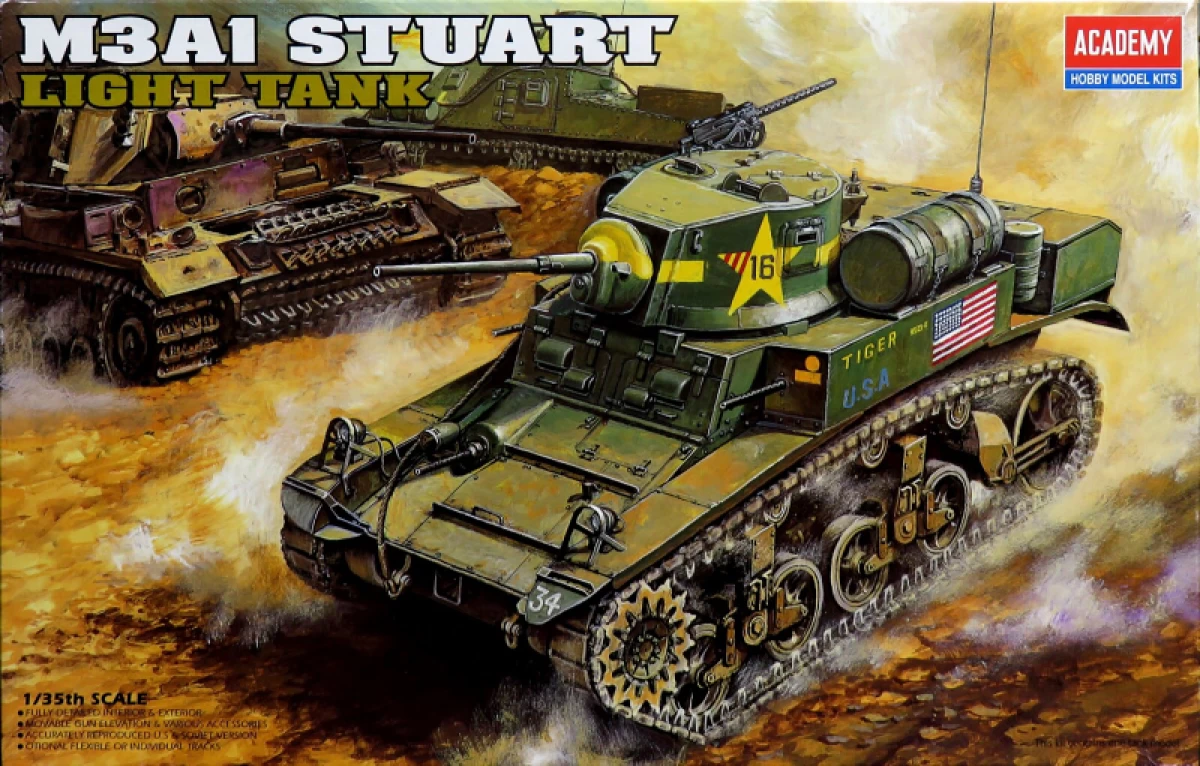 1/35 M3A1 スチュアート ライトタンク