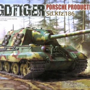 1/35 ヤークトティーガー Sd.Kfz.186 ポルシェ生産タイプ