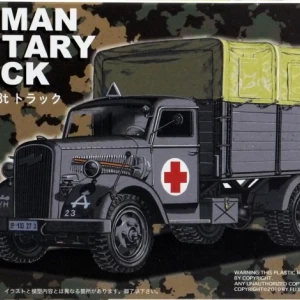 1/72 ドイツ軍用3tトラック 救護車仕様