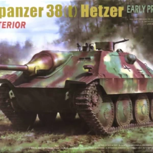 1/35 38式軽駆逐戦車 ヘッツァー 前期型 w/フルインテリア