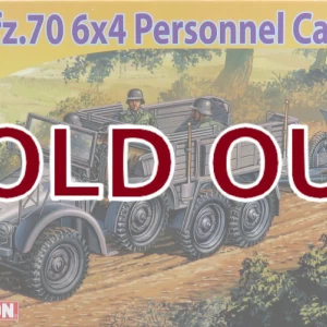 1/72 WW.II ドイツ軍 クルップ プロッツェKfz.70 6x4 兵員輸送車